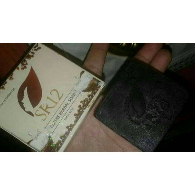 

Coffe herbal soap