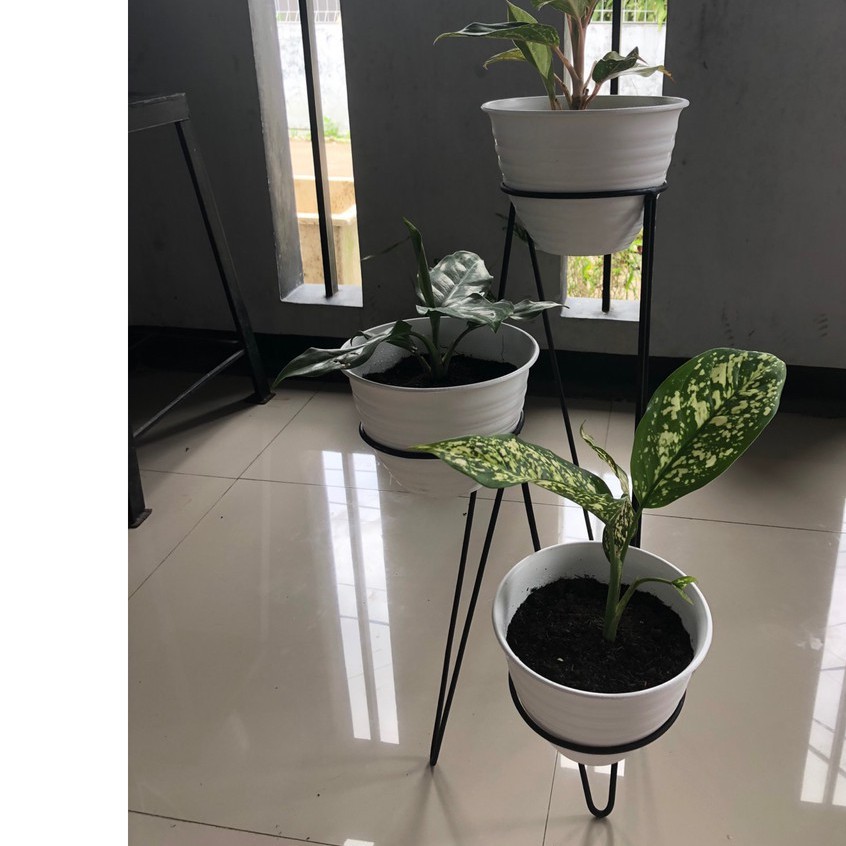 TINGGI 60CM Standing Pot 3in1 / POT DUDUK 3 LUBANG