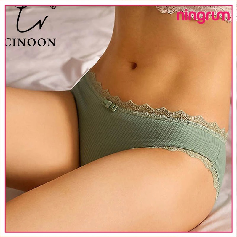 Ningrum Pakaian Dalam Wanita Celana Dalam Polos Cd Premium Quality Kancut Renda Seamless Import - 3008