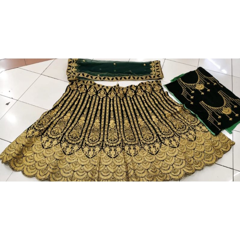Baju pengantin India adat lehenga MUA BRIDAL Wedding