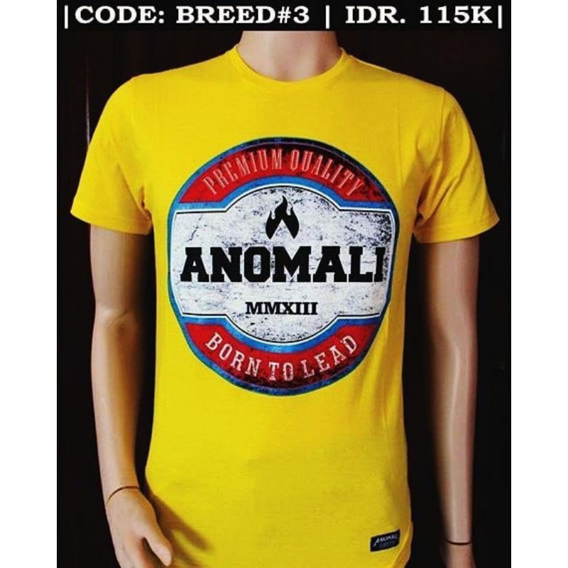 Kaos Anomali - Kaos Ahmad Dhani - Kaos Dewa19 (Kode : Breed#03) Size L