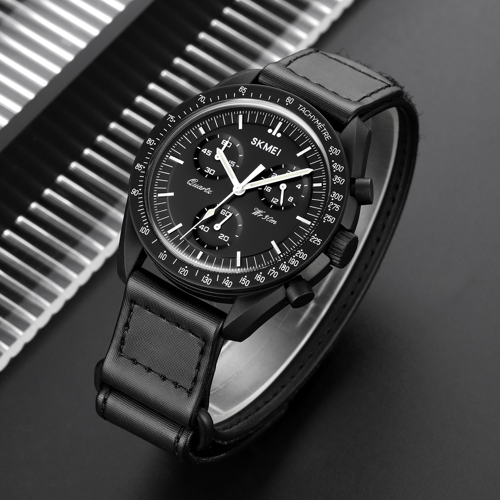 SKMEI 1982 Jam Tangan Pria Wanita Analog Model Classic Planet Mission Watch WATCHKITE WKOS