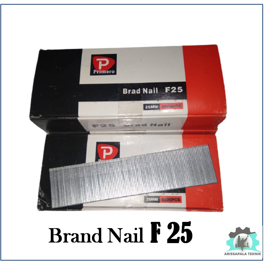 

Isi Paku Tembak Staples 5000pcs 25mm Refill AIR NAILER F25