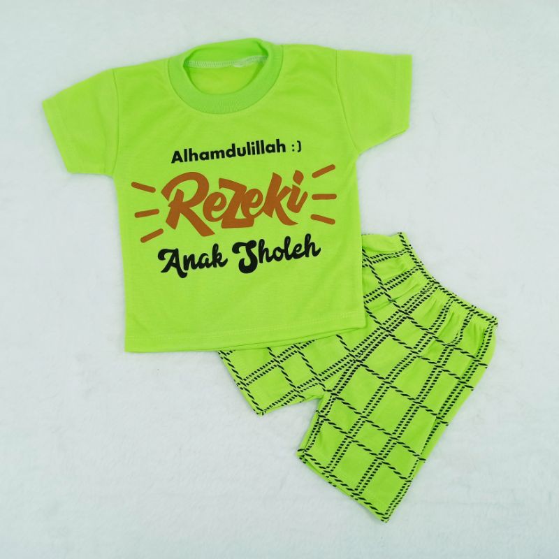 Pakaian Anak Laki-laki size 0-12bulan / Baju Setelan Anak Cowok / Baju Bayi / Baju Anak Soleh