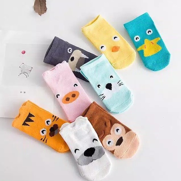 Kaos Kaki Anak Bayi CUTE ANIMAL 3D Import