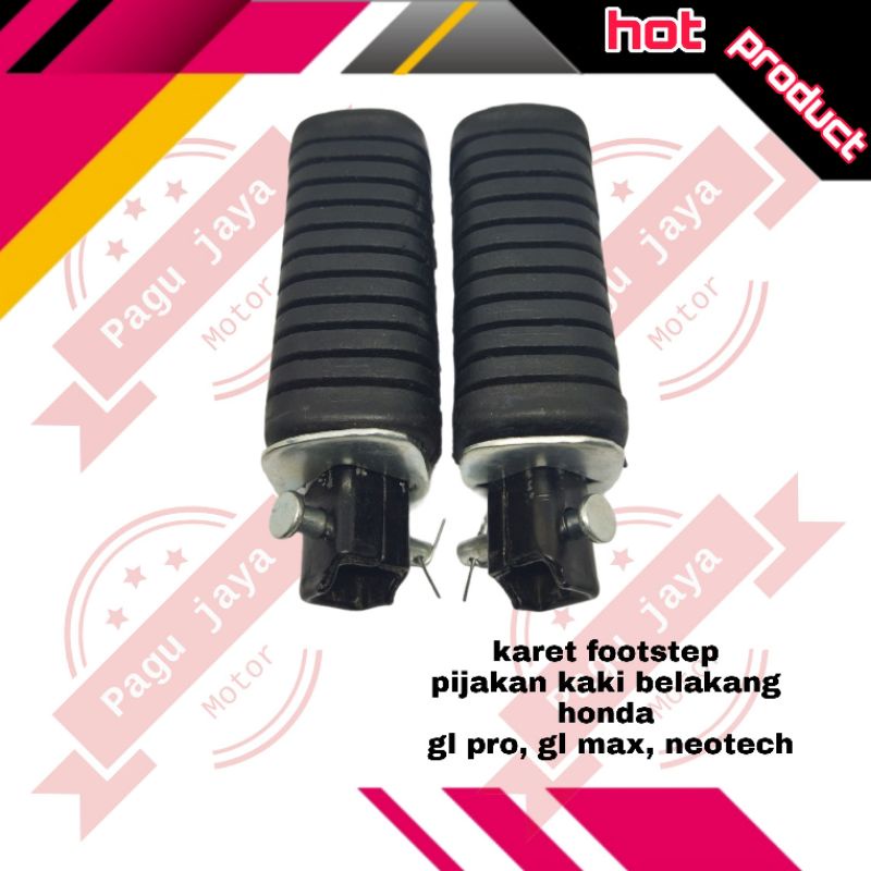 karet footstep barstep pustep pijakan kaki belakang gl pro gl max neotech zunagawa