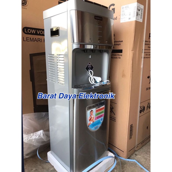 Dispenser Galon Bawah Sanken HWD 555 Low Watt Stainless