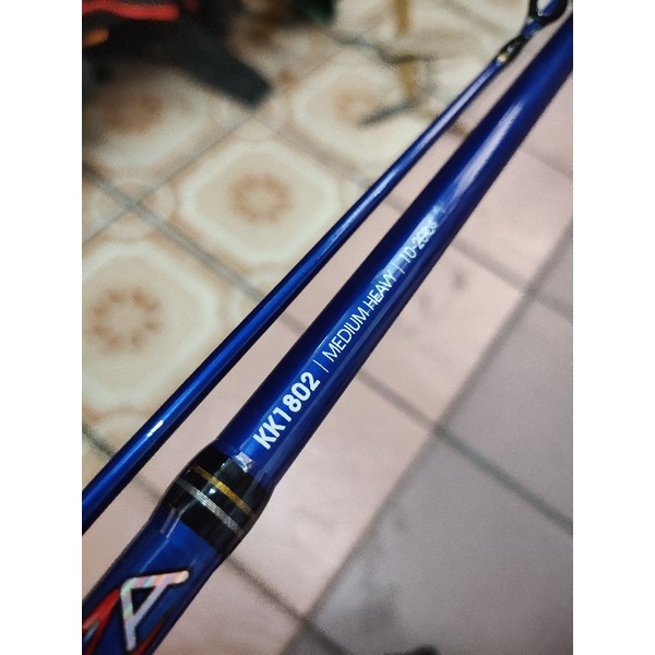 Joran pancing kaizen keinarra 180 solid carbon