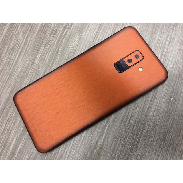 

STIKER Samsung A6 Plus motif coklat metalik berserat (BACA RINCIAN PRODUK)