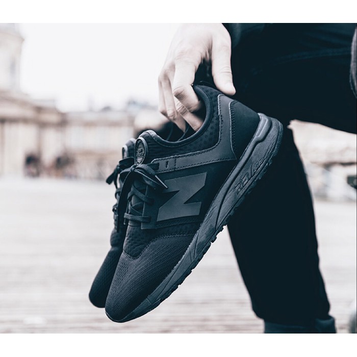 new balance 247 triple black