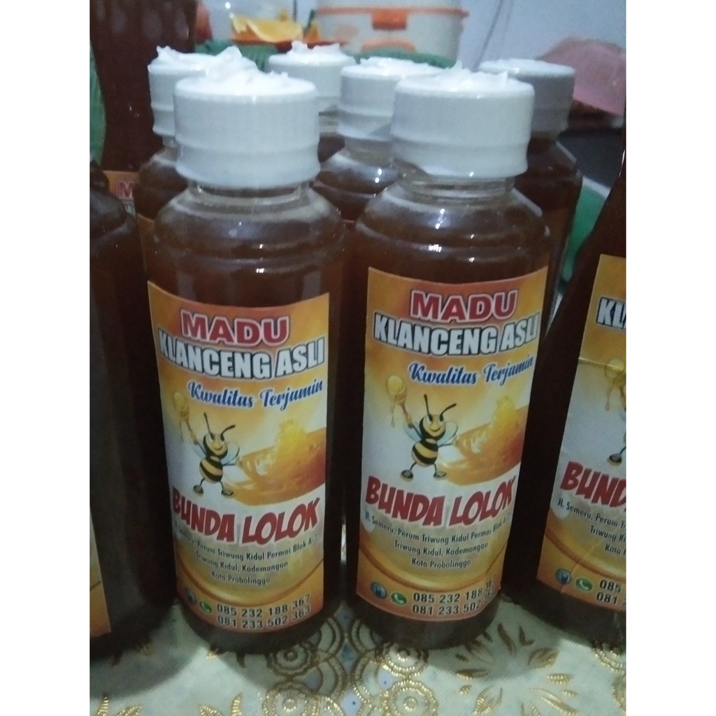 

MADU ASLI KLANCENG "BUNDA LOLOK" 260 ml