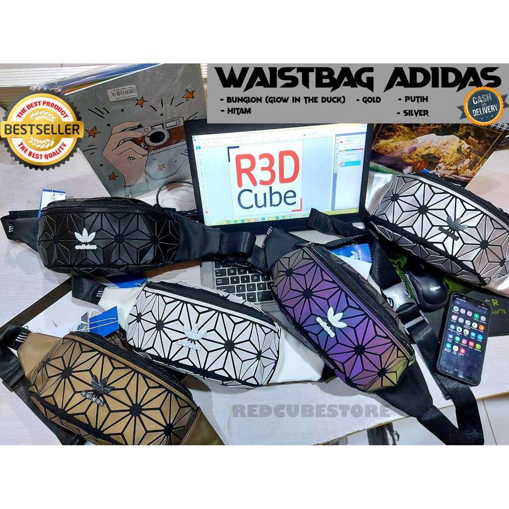 Tas Pinggang ADIDAS 3D Pria Dan Wanita  Slingbag Wanita Dan Pria Murah Dan Berkualitas