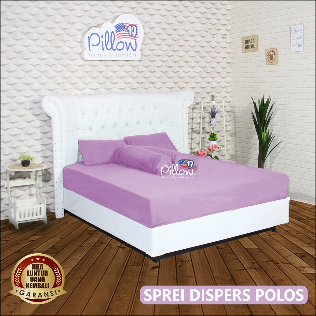 ⭐⭐⭐⭐⭐  MURAH - SEPREI HOMEMADE DISPERSE TEBAL POLOS 109 PILLOW - UK 120 X 200/ 160 X 200/ 180 X 200 - TINGGI 20 ASLI QRCODE