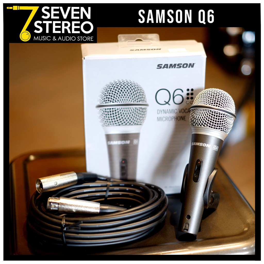 Samson Q6 Dynamic Microphone - Mic