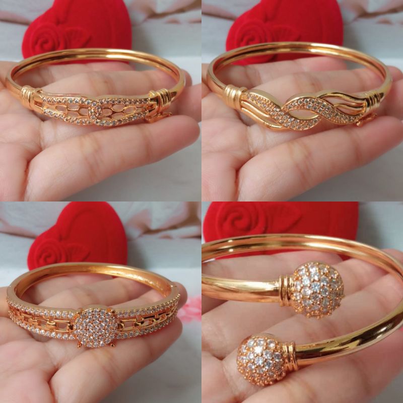 ACC_gelang bangle gelang bangkok gelang kolong dewasa xuping import lapis emas