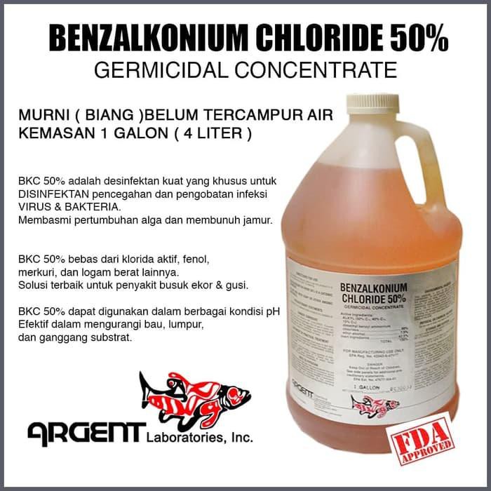 Benzalkonium chloride untuk desinfektan