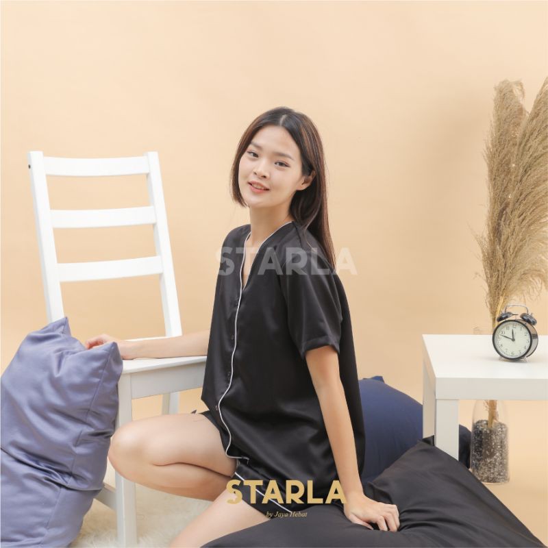 PIYAMA DEWASA BAJU TIDUR WANITA PAJAMAS SATEN SATIN GROSIR MURAH DEMETER