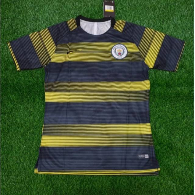 JERSEY BOLA MANCHESTER CITY TRAINING 2018/19 GRADE ORI