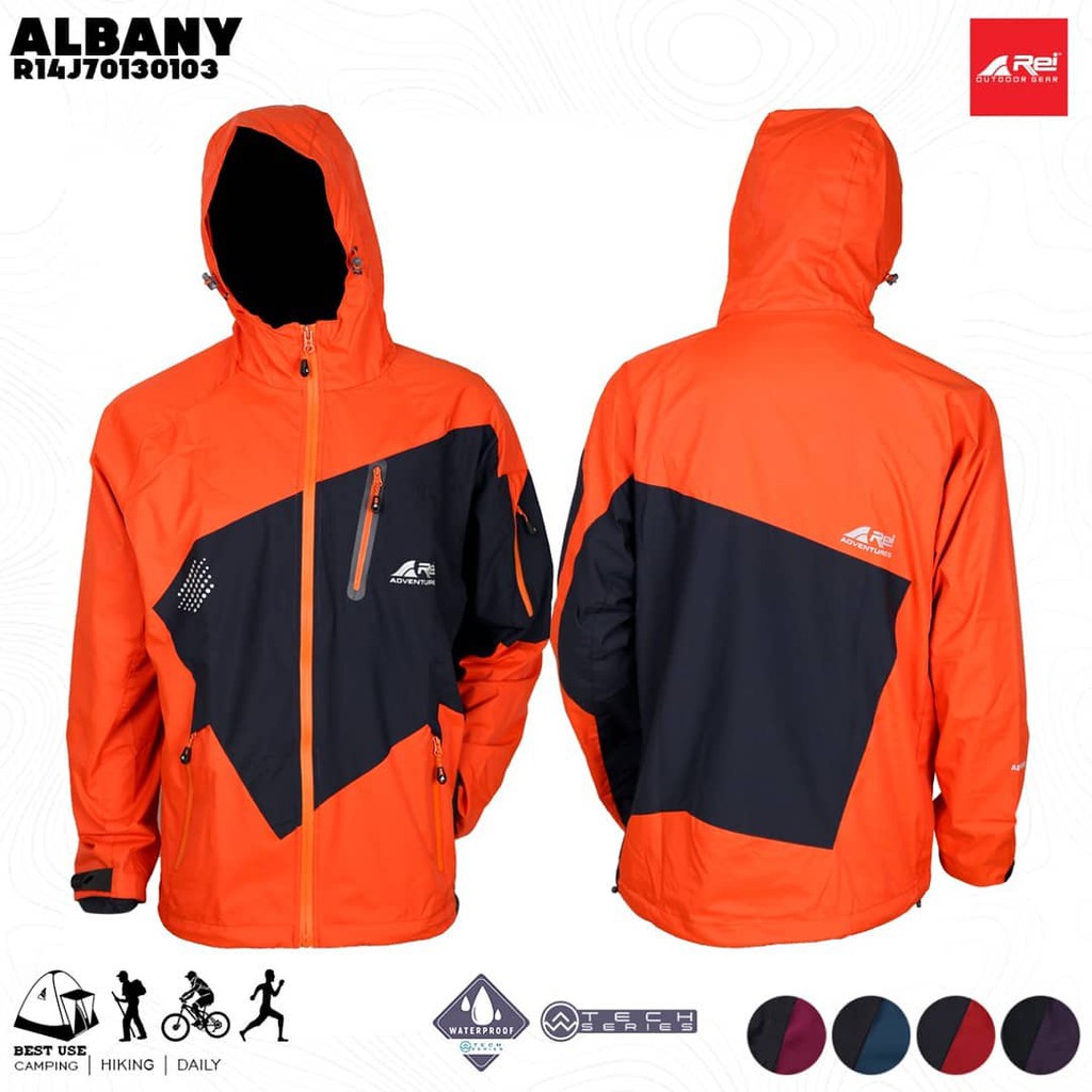 Jaket Rei Albany Jacket Polar gunung hiking sport Travelling outdoor