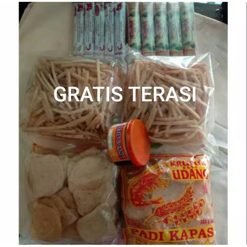 

Paket hemat Krupuk petis terasi