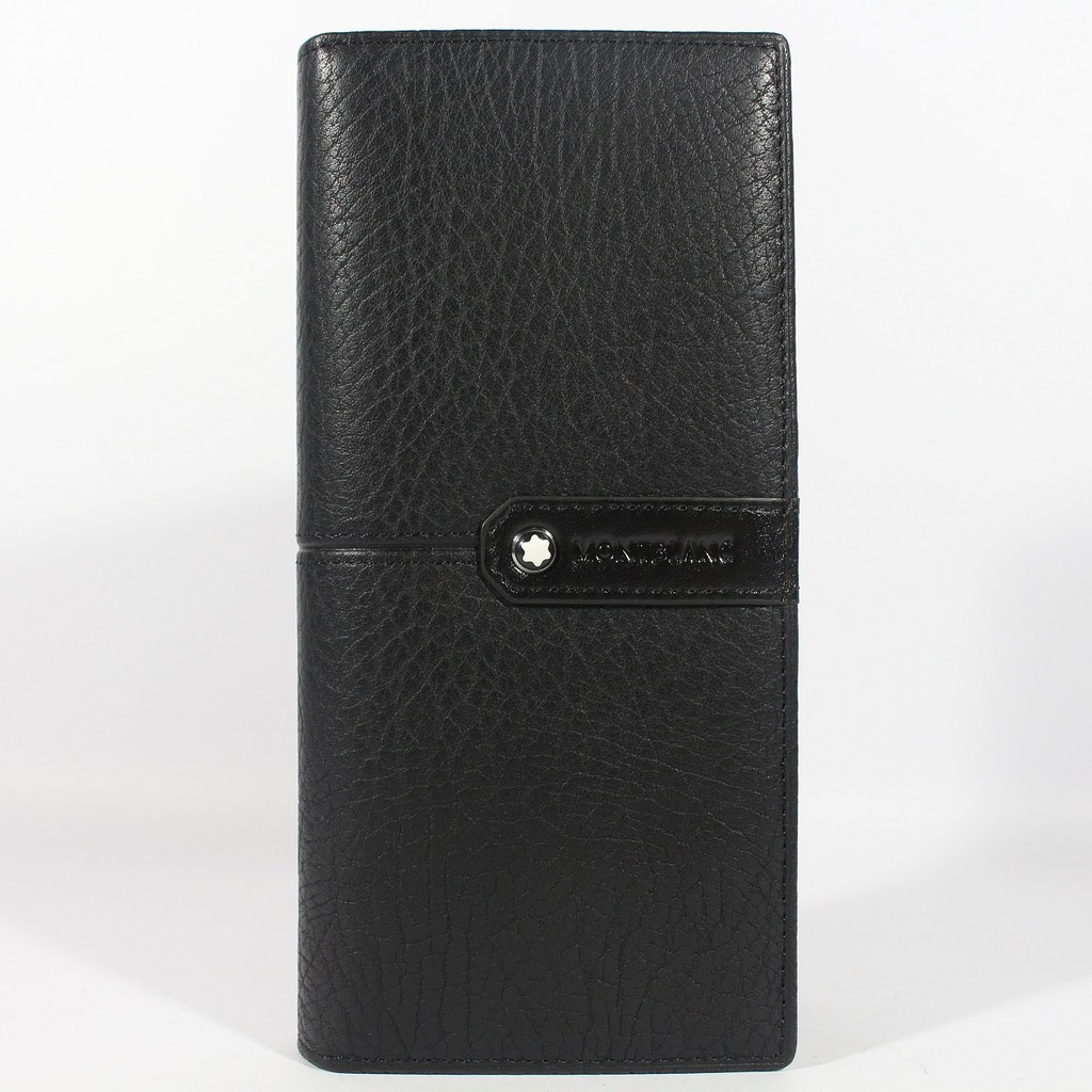 DOMPET KULIT PRIA PANJANG IMPORT BRANDED - MONTBLANC 314-08 BLACK