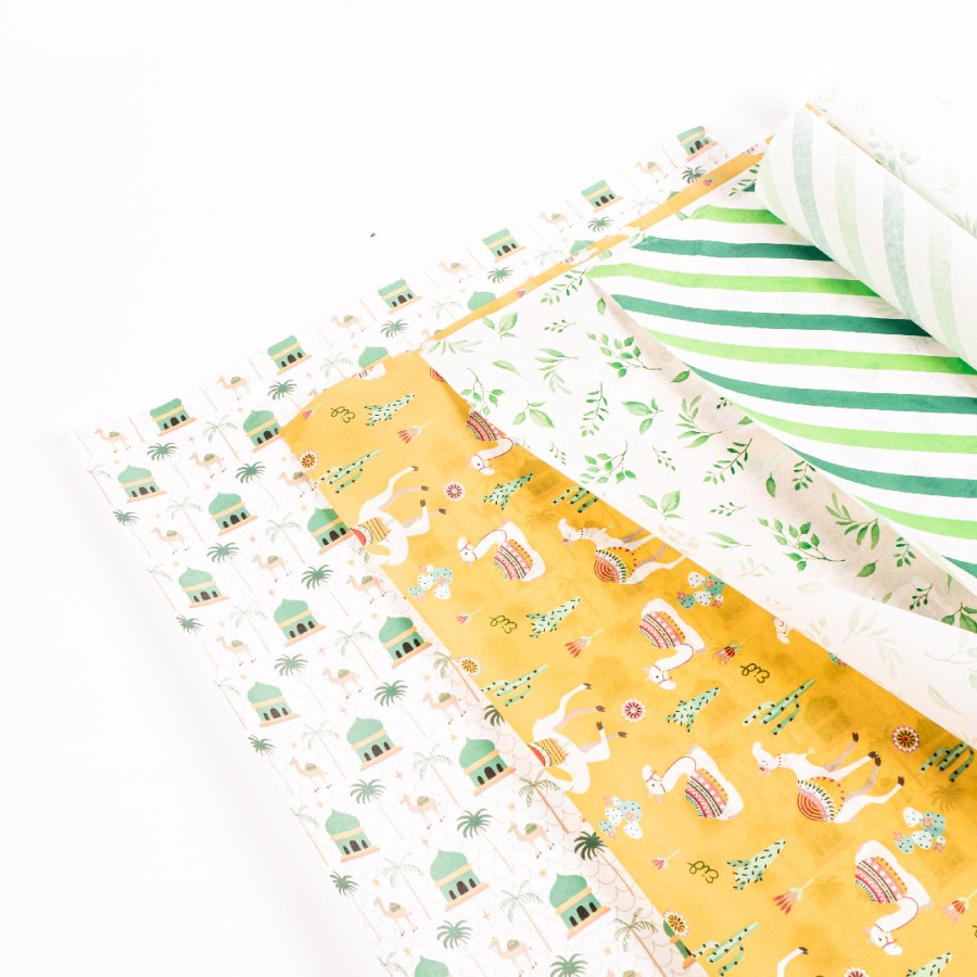 

Ramadhan Vibes Wrapping Paper - Uk. 28.7 x 29.7 cm