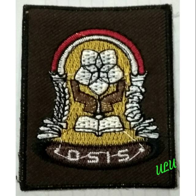 Badge OSIS SMA Bordir Atribut Sekolah