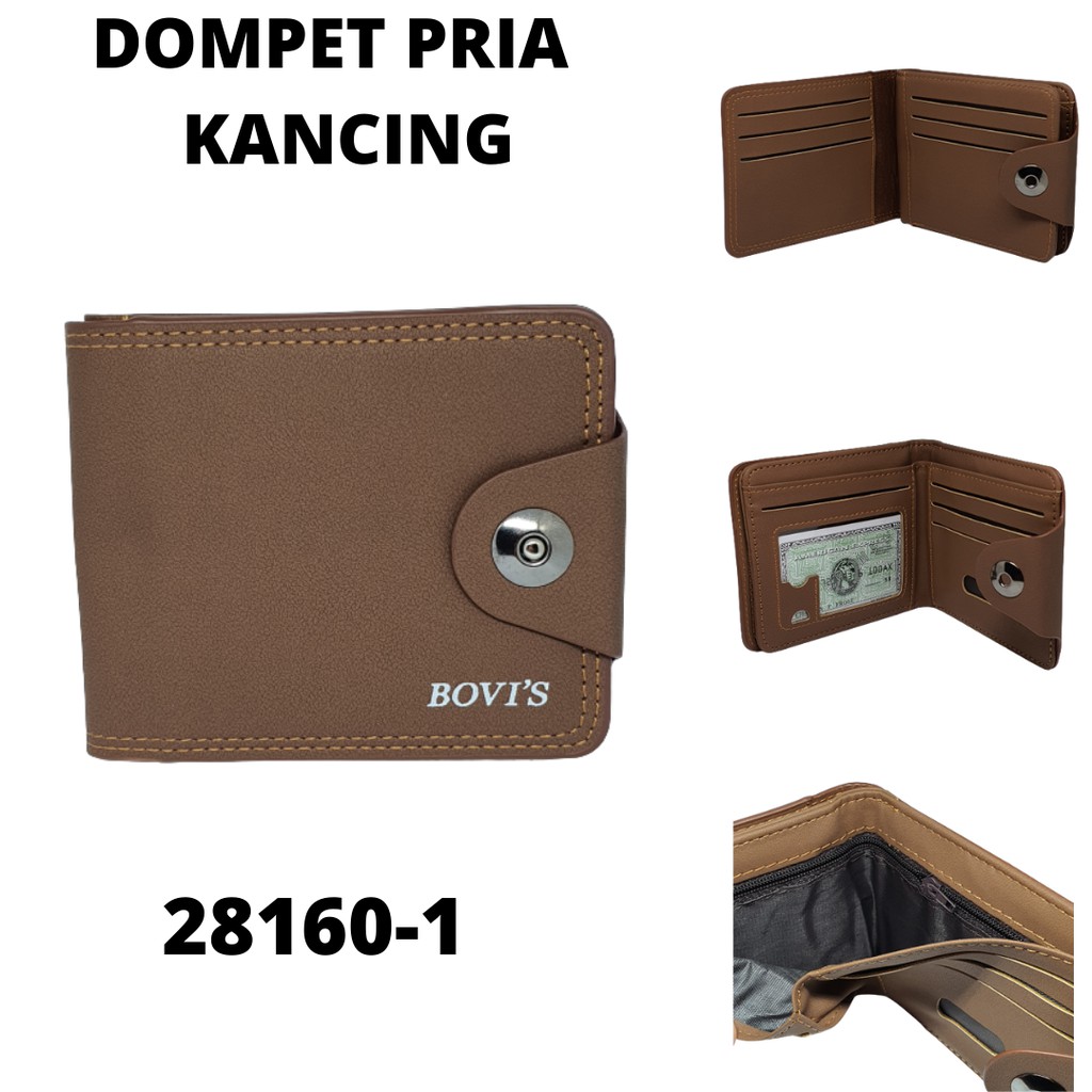 Dompet Pria Murah Branded Kulit Import Keren | Dompet Lipat Terbaru | Dompet Laki Laki Dewasa |