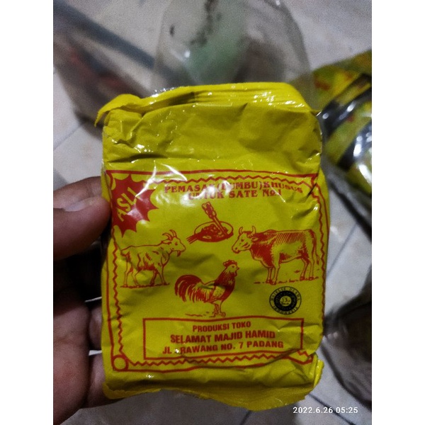 

Bumbu Pemasak Sate Padang Selamat Majid Hamid Ed September April 2027