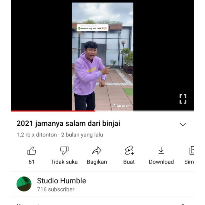 JUAL CHANNEL YouTube dan 1000 SUBSCRIBE  (~Akun)