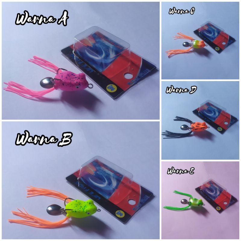 Umpan Casting Soft Frog 3 cm / 5 gr