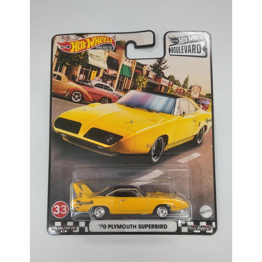 PROMO TERMURAH | Diecast Hot Wheels 70 PLYMOUTH SUPERBIRD Kuning Hotwheels Boulevard G HW Premium Mobil Mainan Anak Scale 64