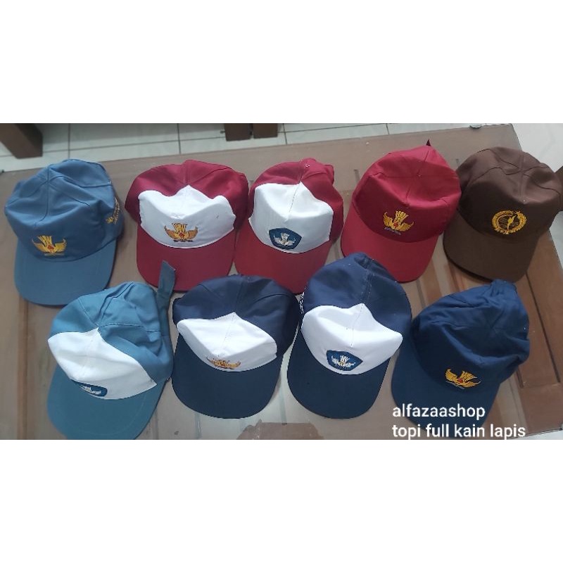 TOPI SEKOLAH SD SMP SMA (ATRIBUT SEKOLAH)