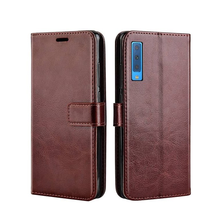 Samsung a7 2018 wallet leather case filp cover