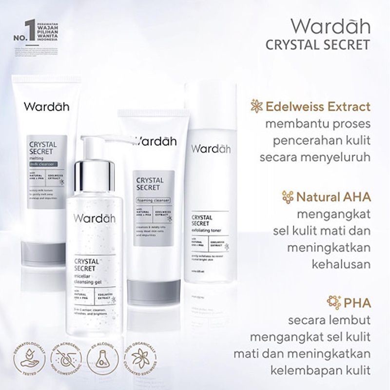 Wardah Crystal Secret series
