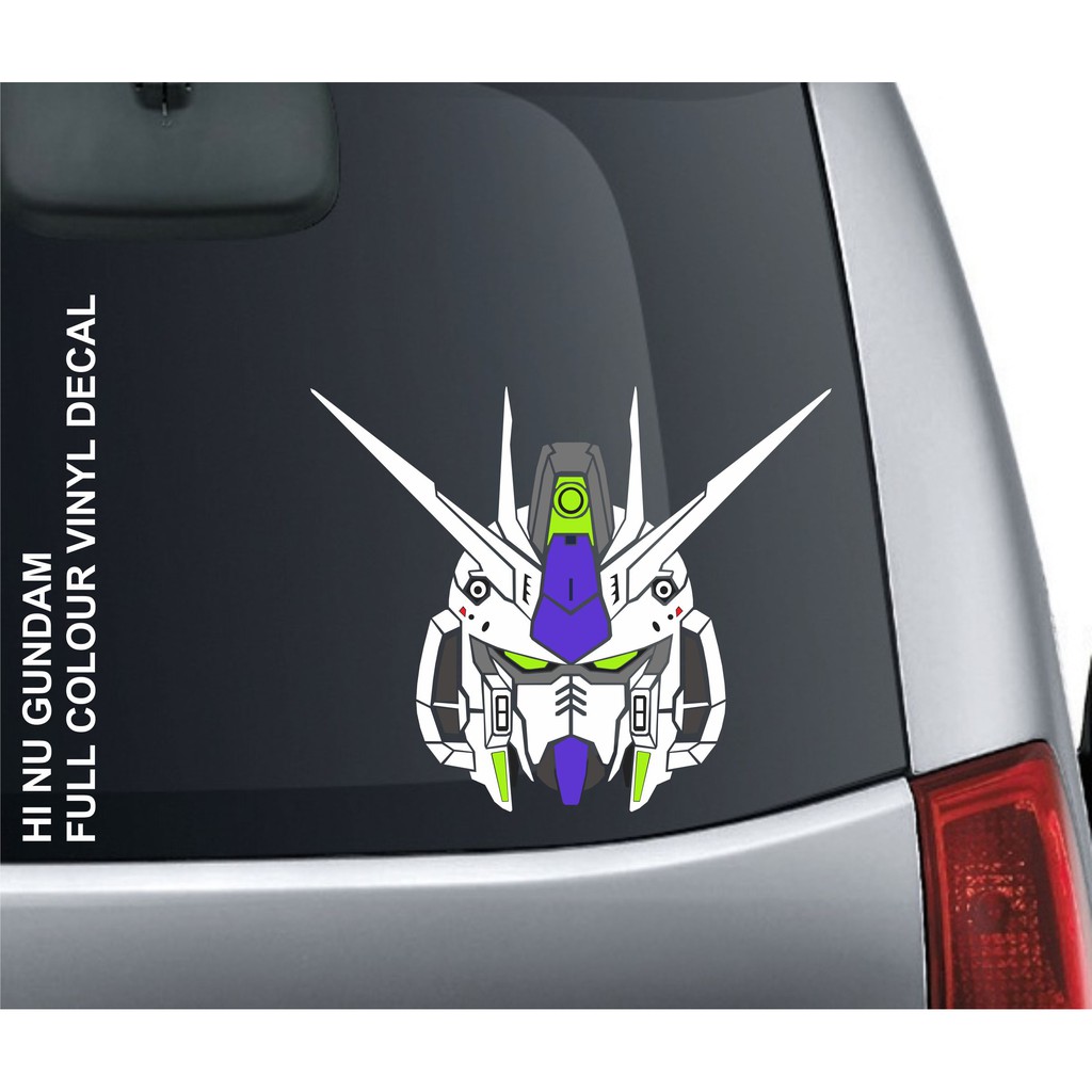 

Sticker Stiker Cutting Hi Nu Gundam