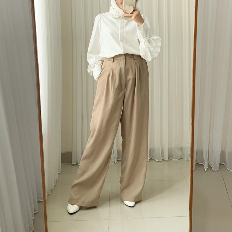 Cato pants/ highwaist loose pants/ wide leg pants