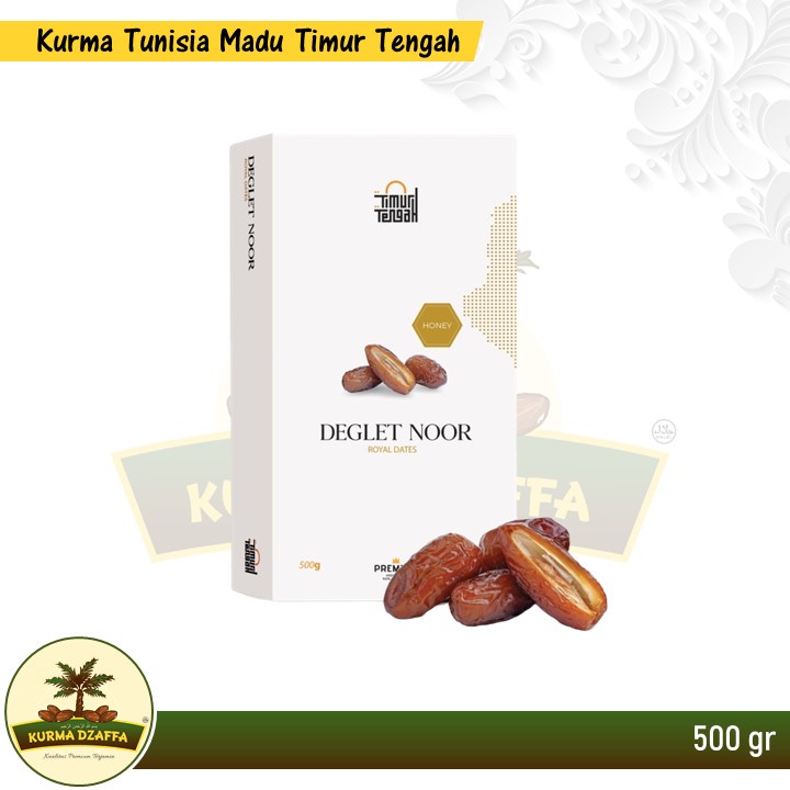

Kurma Deglet Noor/Kurma Tunisia Madu Timur Tengah Premium 500 gr