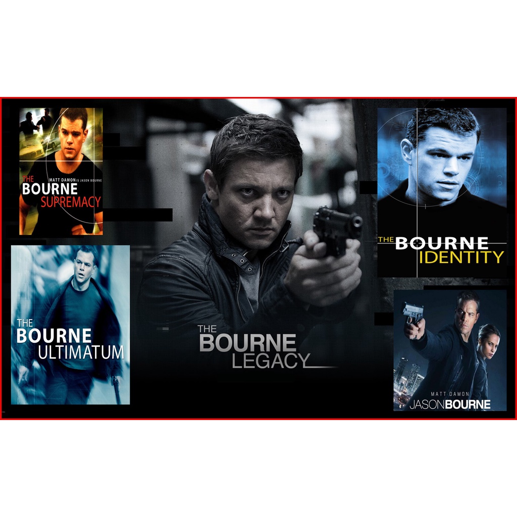 DVD The Bourne - The Bourne Lengkap