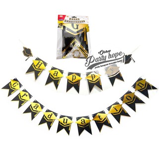 baner wisuda congratulations hitam gold banner baner wisuda congratulations hitam gold banner