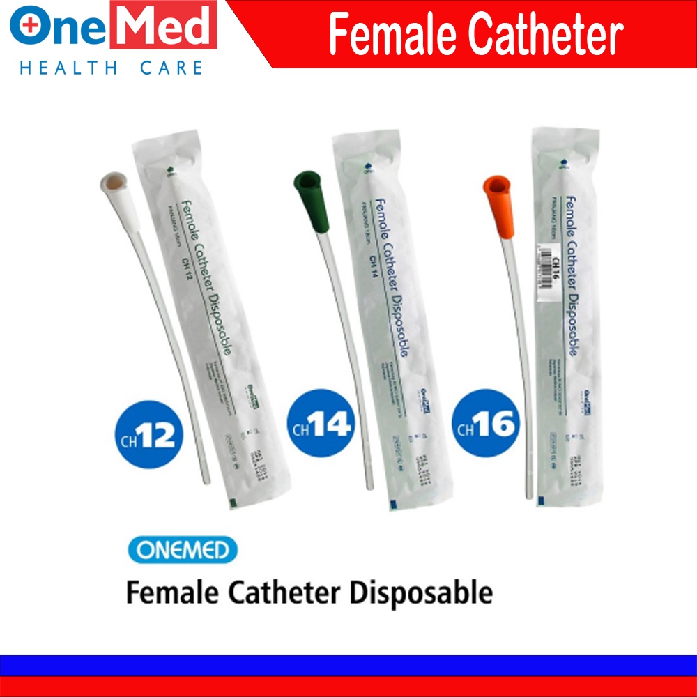 Jual Female Catheter Disposable OneMed Shopee Indonesia