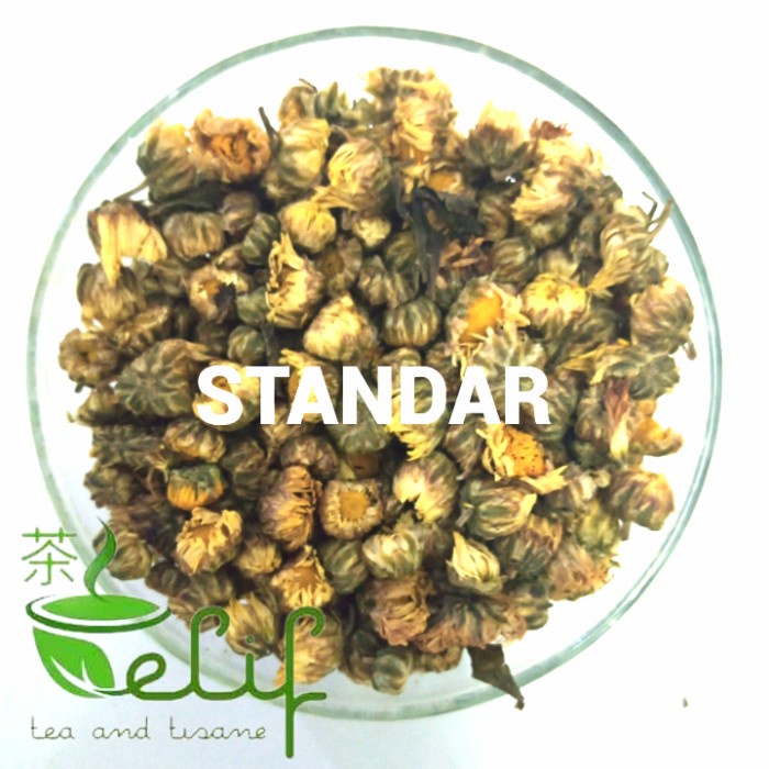 

B06 Baby Chrysanthemum Flower Tea : Teh Bunga Baby Crysanthemum - Standar, 50 Gram Gg054S