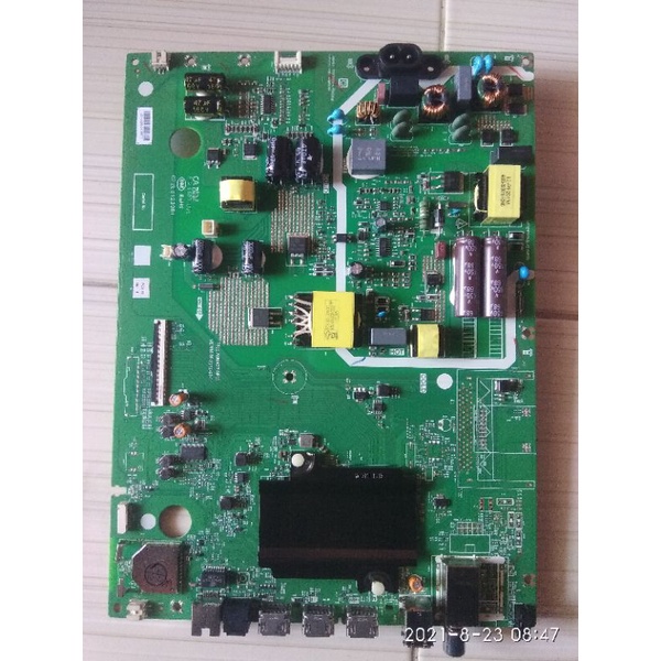 MB coocaa 50S3N Mainboard modul Mesin TV Coocaa 50S3N PSU regulator 50S3N