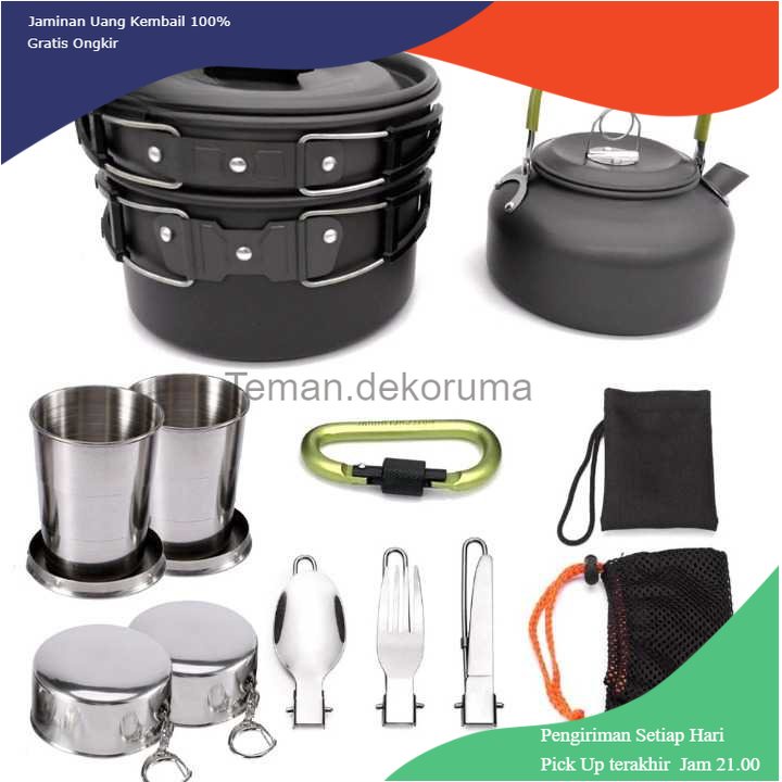 TD - RMH Yofeil Panci Masak Cooking Set Camping Outdoor - DS-308