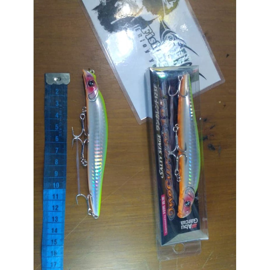 Lure Abu garcia salty stage one current 125(F) CHARTREUSE HOLOGRAM AP-1390