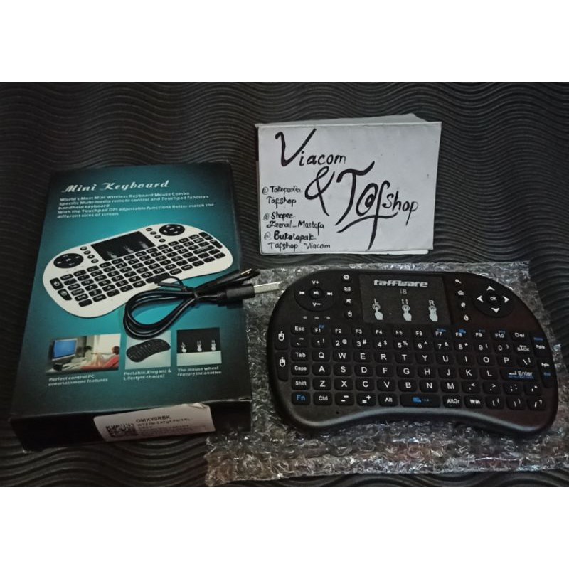Remot tv  Mouse wireless + keyboard mini smart tv dan keyboard android tv