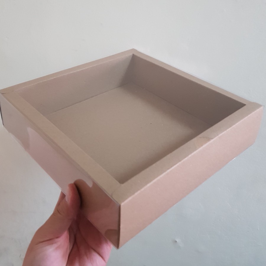 Cake Box Kotak Kue Dus Mika Kardus Kemasan Makanan Brownies Cookies Hampers Food Packaging Coklat Si
