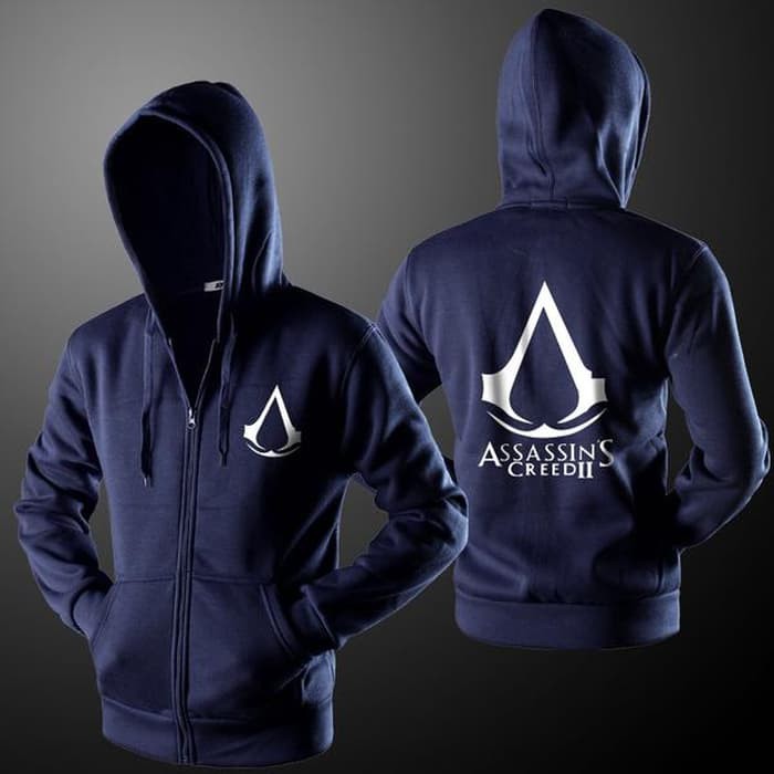 Jaket / Zipper / Hoodie / Sweater Assasin'S Creed - Navy