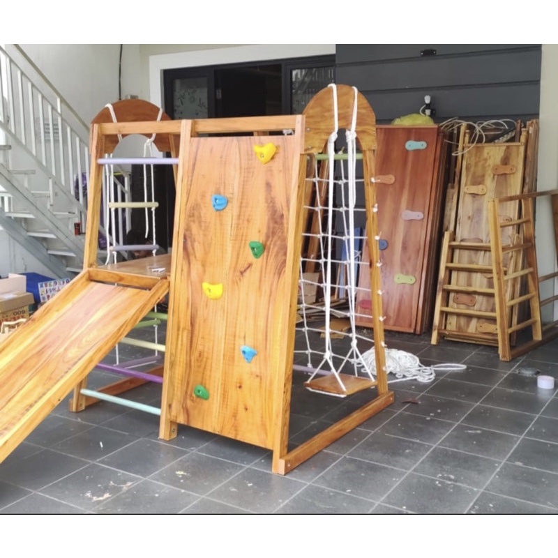 Brakiasi ready stock mahoni full set