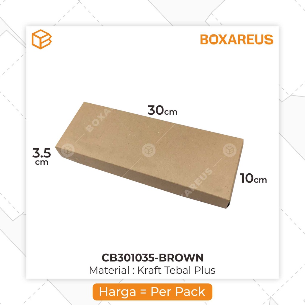 Cake Box Brownies Box Packaging Kotak Kue | CB301035 (10 pcs)